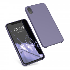 Husa kwmobile pentru Apple iPhone XR, Silicon, Mov, 45910.244 - Img 2