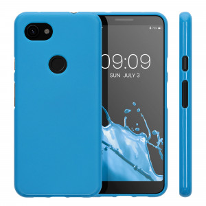 Husa Kwmobile pentru Google Pixel 3a, Silicon, Albastru, 47590.224 - Img 2