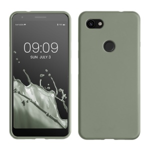 Husa Kwmobile pentru Google Pixel 3a XL, Verde, Silicon, KWM0000118J006C - Img 1