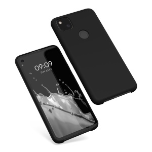 Husa Kwmobile pentru Google Pixel 4a, Negru, Silicon, KWM000011HX062C - Img 2