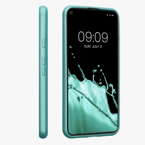 Husa Kwmobile pentru Google Pixel 5, Verde deschis, Silicon, KWM0000120Q010C - Img 4
