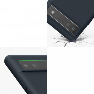 Husa Kwmobile pentru Google Pixel 6a, Silicon, Gri, 57799.186 - Img 8