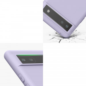 Husa Kwmobile pentru Google Pixel 6a, Silicon, Mov, 57799.108 - Img 8