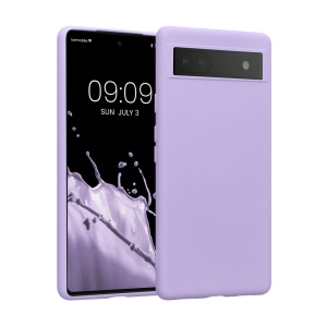 Husa Kwmobile pentru Google Pixel 6a, Silicon, Mov, 58053.108 - Img 1