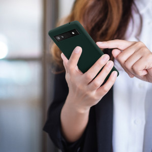 Husa kwmobile pentru Google Pixel 6a, Silicon, Verde, 58053.169 - Img 8