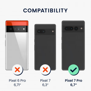 Husa kwmobile pentru Google Pixel 7 Pro, Silicon, Verde, 59452.200 - Img 3