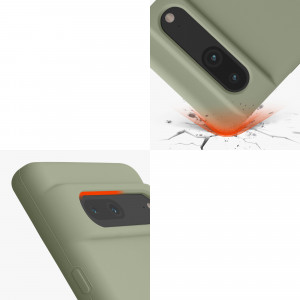 Husa kwmobile pentru Google Pixel 7, Silicon, Verde, 59451.172 - Img 8