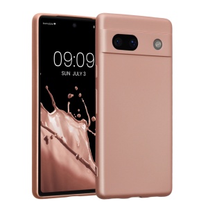Husa Kwmobile pentru Google Pixel 7a, Roz, Silicon, 61599.31 - Img 1