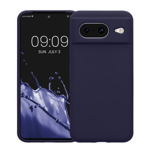 Husa Kwmobile pentru Google Pixel 8, Albastru inchis, Silicon, KWM000020JF038C - Img 2