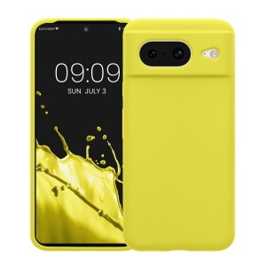 Husa Kwmobile pentru Google Pixel 8, Galben, Silicon, KWM000020JF037C - Img 2