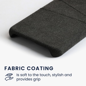 Husa Kwmobile pentru Google Pixel 8, Gri inchis, Textil/Plastic, 61883.19 - Img 4