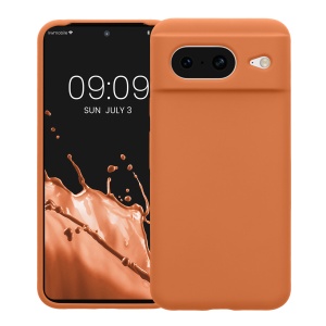 Husa Kwmobile pentru Google Pixel 8, Portocaliu, Silicon, KWM0000208F016C - Img 2