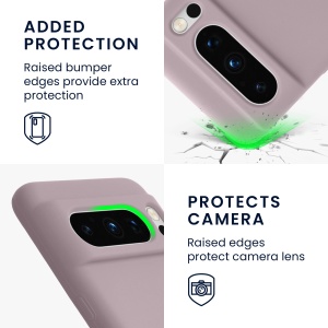 Husa Kwmobile pentru Google Pixel 8 Pro, Mov, Silicon, KWM0000208G028C - Img 3