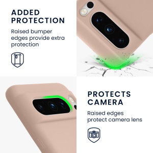 Husa Kwmobile pentru Google Pixel 8 Pro, Roz, Silicon, KWM0000208G022C - Img 8