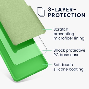 Husa Kwmobile pentru Google Pixel 8 Pro, Verde, Silicon, KWM0000208G037C - Img 12