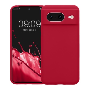 Husa Kwmobile pentru Google Pixel 8, Rosu, Silicon, KWM0000208F019C - Img 2