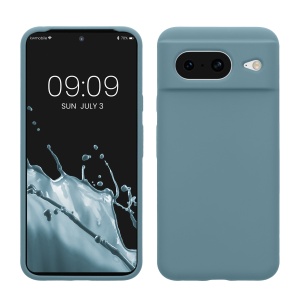 Husa Kwmobile pentru Google Pixel 8, Verde inchis, Silicon, KWM000020JF020C - Img 1