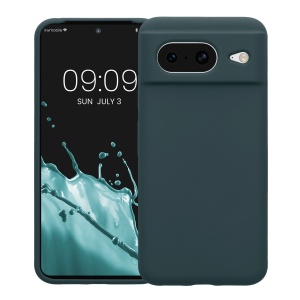 Husa Kwmobile pentru Google Pixel 8, Verde inchis, Silicon, KWM000020JF010C - Img 2