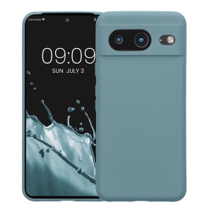 Husa Kwmobile pentru Google Pixel 8, Verde, Silicon, KWM0000208L017C - Img 2