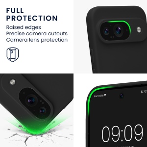 Husa Kwmobile pentru Google Pixel 9, Negru, Silicon, KWM000020PG004C - Img 4