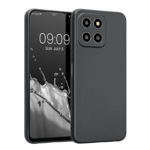 Husa Kwmobile pentru Honor X8 5G/X6/70 Lite 5G, Gri, Silicon, 59880.232 - Img 1