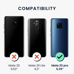 Husa Kwmobile pentru Huawei Mate 20 Pro, Silicon, Albastru, 52287.224 - Img 5