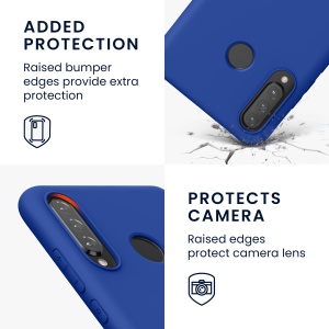 Husa Kwmobile pentru Huawei P30 Lite, Albastru, Silicon, KWM000009NH062C - Img 4