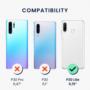 Husa Kwmobile pentru Huawei P30 Lite, Silicon, Albastru, 47510.224 - Img 6