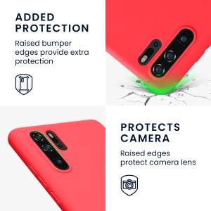 Husa Kwmobile pentru Huawei P30 Pro, Roz, Silicon, KWM000009MI016C - Img 4