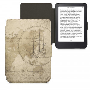 Husa kwmobile pentru Kobo Clara 2E, Piele ecologica, Multicolor, 60056.20 - Img 1