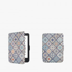 Husa kwmobile pentru Kobo Clara 2E, Piele ecologica, Multicolor, 60056.25 - Img 6
