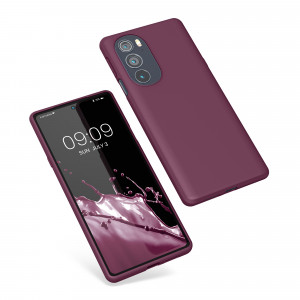 Husa Kwmobile pentru Motorola Edge 30 Pro/Edge Plus/Edge X30, Silicon, Violet, 57060.187 - Img 2
