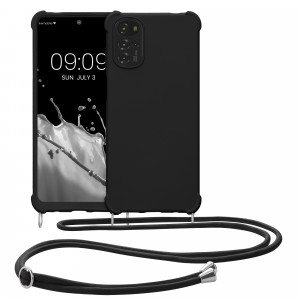 Husa Kwmobile pentru Motorola Moto G22, Silicon, Negru, 58210.01 - Img 2