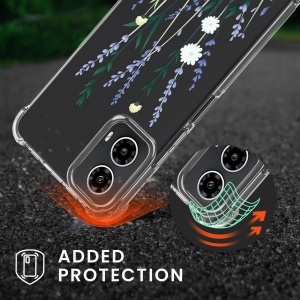 Husa Kwmobile pentru Motorola Moto G34, Multicolor, Silicon, KWM000022QQ002C - Img 5