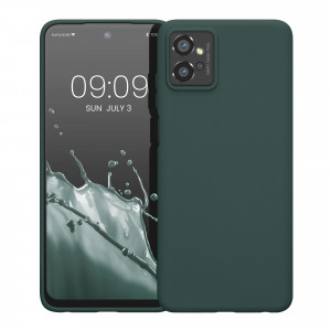 Husa kwmobile pentru Motorola Moto G42, Silicon, Verde, 59628.171 - Img 2