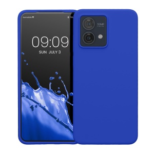 Husa Kwmobile pentru Motorola Moto G84, Albastru, Silicon, KWM000022NO009C - Img 2