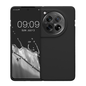 Husa Kwmobile pentru OnePlus 12, Negru, Silicon, KWM000022QC001C - Img 2
