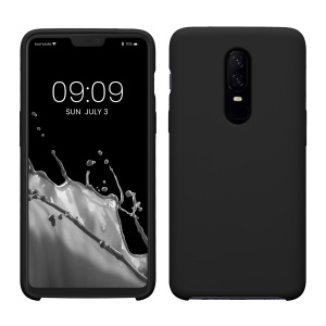 Husa Kwmobile pentru OnePlus 6, Negru, Silicon, KWM0000099A030C - Img 1
