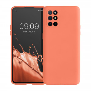 Husa Kwmobile pentru OnePlus 8T, Silicon, Portocaliu, 55350.203 - Img 2