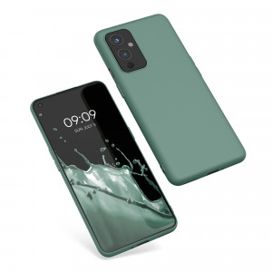 Husa Kwmobile pentru OnePlus 9, Silicon, Verde, 55726.166 - Img 2