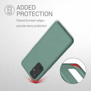 Husa Kwmobile pentru OnePlus 9, Silicon, Verde, 55726.166 - Img 7