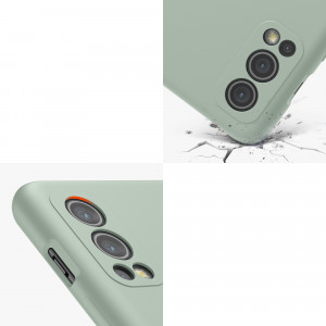 Husa Kwmobile pentru OnePlus Nord 2 5G, Silicon, Verde, 56070.172 - Img 8