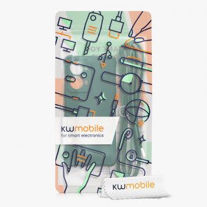 Husa Kwmobile pentru OnePlus Nord 2T, Silicon, Verde, 58770.80 - Img 8