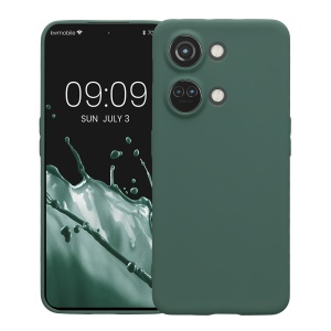 Husa Kwmobile pentru OnePlus Nord 3 5G, Verde, Silicon, 61767.166 - Img 2