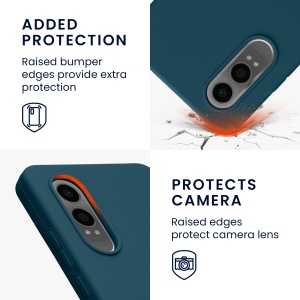 Husa Kwmobile pentru OnePlus Nord CE4 Lite, Albastru, Silicon, KWM000022UZ003C - Img 4