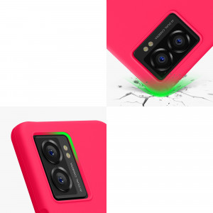 Husa kwmobile pentru OnePlus Nord N300, Silicon, Roz, 60424.77 - Img 5
