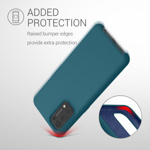 Husa Kwmobile pentru OPPO Find X3 Lite, Silicon, Verde, 55201.57 - Img 6