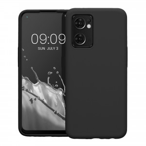 Husa Kwmobile pentru OPPO Find X5 Lite, Silicon, Negru, 57630.01 - Img 2