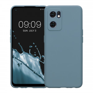 Husa Kwmobile pentru OPPO Find X5 Lite, Silicon, Verde, 57633.207 - Img 2