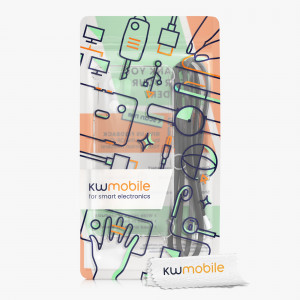 Husa Kwmobile pentru OPPO Find X5 Pro, Silicon, Transparent/Negru, 59320.01 - Img 7